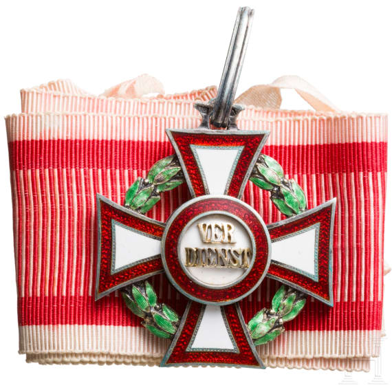 Milit&auml;rverdienstkreuz 2. Klasse mit Kriegsdekoration
