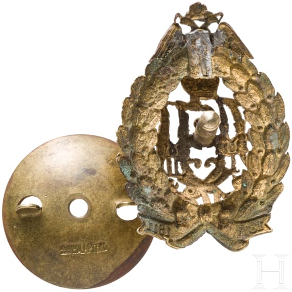 Abzeichen des 172. Lidsky-Infanterieregiments, Russland, um 1910