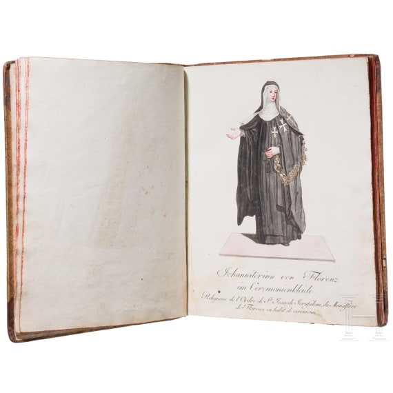 Christian Friedrich Schwan (1733 - 1815), "Abbildungen derjenigen Ritter-Orden welche eine eigene Ordenskleidung haben...", komplette zweib&auml;ndige Ausgabe, Mannheim, 1791