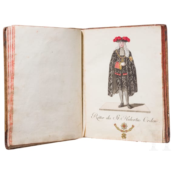 Christian Friedrich Schwan (1733 - 1815), "Abbildungen derjenigen Ritter-Orden welche eine eigene Ordenskleidung haben...", komplette zweib&auml;ndige Ausgabe, Mannheim, 1791
