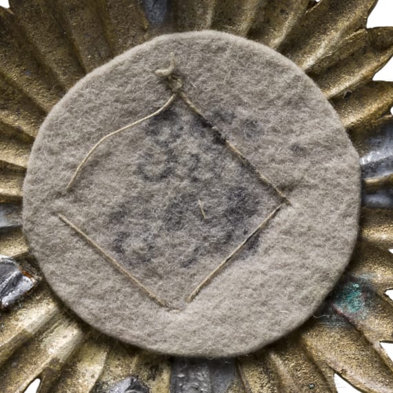 Zwei Schabrackensterne "Schwarzer Adler-Orden"