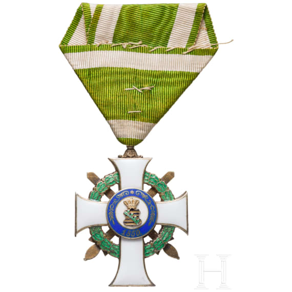 Ritterkreuz des Albrechtsordens 1. Klasse mit Schwertern im Etui