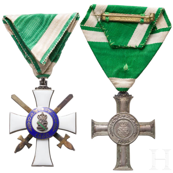 Ritterkreuz des Albrechtsordens 2. Klasse mit Schwertern im Etui