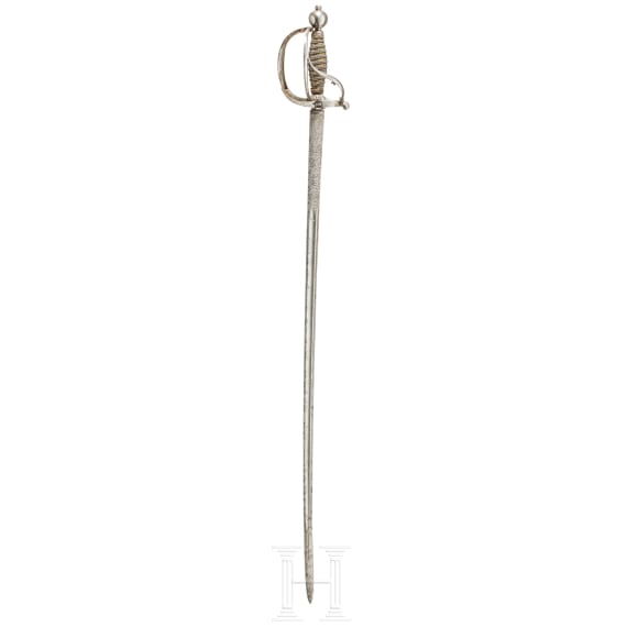 Felds&auml;bel mit Solinger Klinge und Klappgef&auml;&szlig;, um 1740
