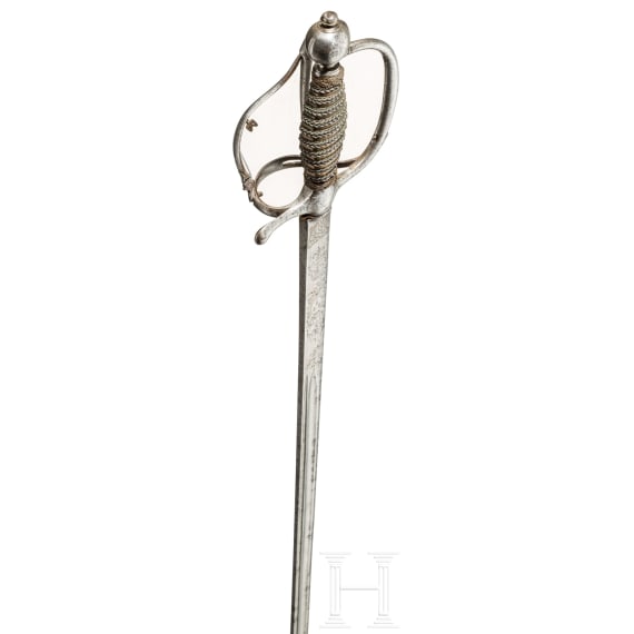 Felds&auml;bel mit Solinger Klinge und Klappgef&auml;&szlig;, um 1740