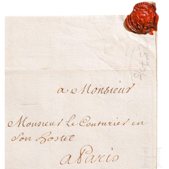 Scharfrichter Charles Sanson - Brief vom 30.1.1720
