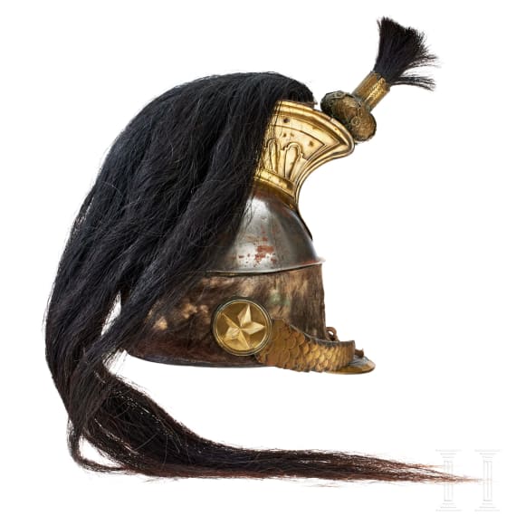 Helm f&uuml;r Mannschaften des 8. K&uuml;rassier-Regiments