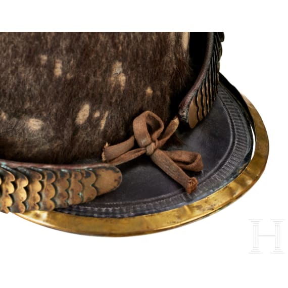 Helm f&uuml;r Mannschaften des 8. K&uuml;rassier-Regiments