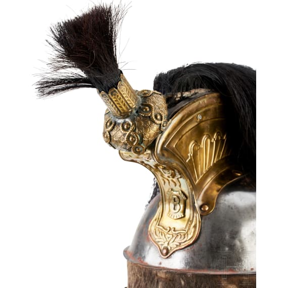 Helm f&uuml;r Mannschaften des 8. K&uuml;rassier-Regiments