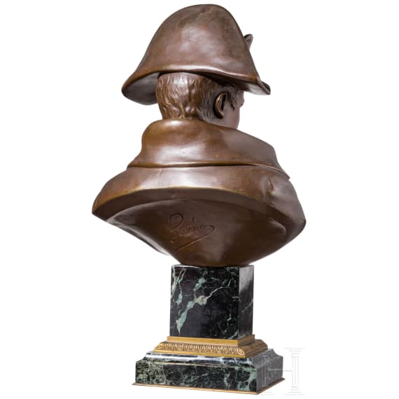 Emile Pinedo (1840 - 1916) - Bronzeb&uuml;ste Kaiser Napoleons I.