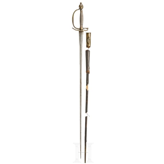 Degen f&uuml;r Offiziere der Garde du Corps du Roi, um 1814