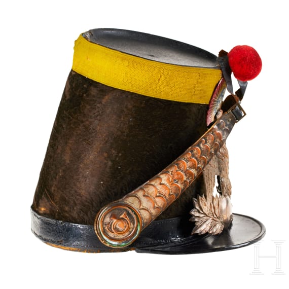 A French voltigeur shako