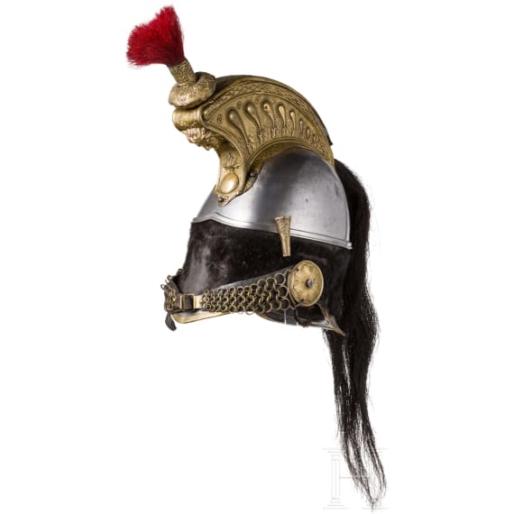 Helm M 1845 f&uuml;r Mannschaften der K&uuml;rassiere