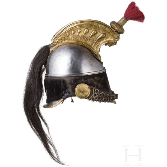 Helm M 1845 f&uuml;r Mannschaften der K&uuml;rassiere
