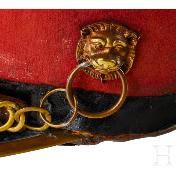 A shako for French cavalry officer