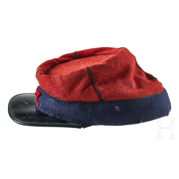 Two kepi caps for French enlisted Infantry and Infantry 27th Regiment