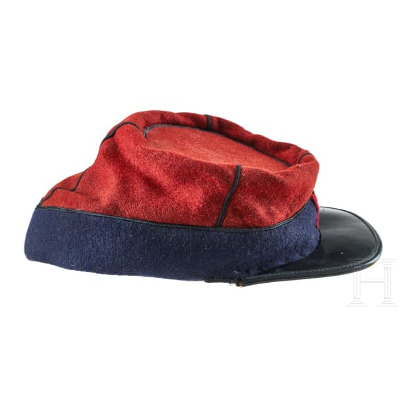 Two kepi caps for French enlisted Infantry and Infantry 27th Regiment