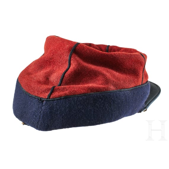 Two kepi caps for French enlisted Infantry and Infantry 27th Regiment