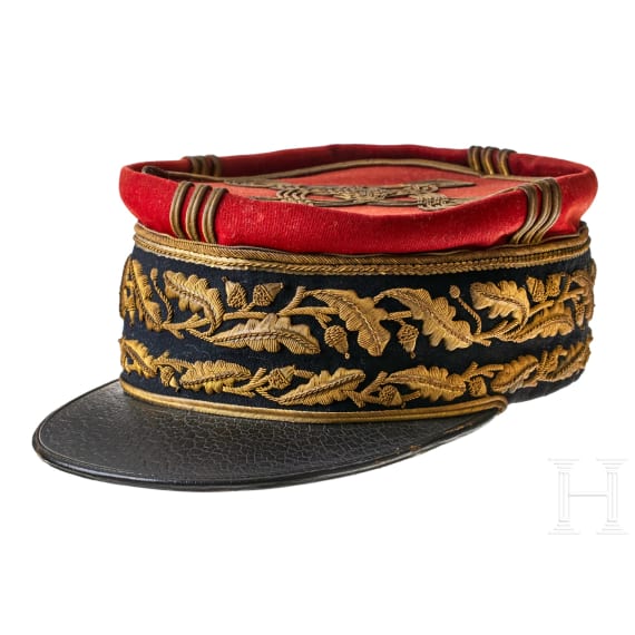 A kepi cap for a French General of Division