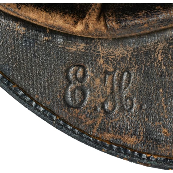 Two Kepi Caps for a French Cuirassier Officer and a French Officer of St. Cyr Cavalry School