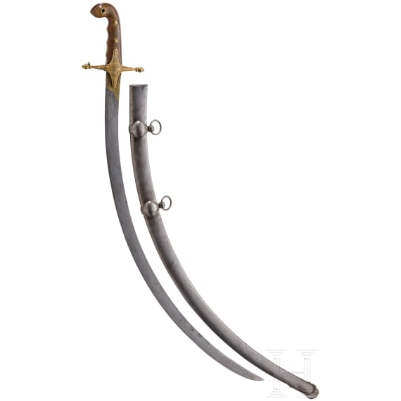 Damasts&auml;bel &agrave; la Mameluke, Mitte 19. Jhdt.