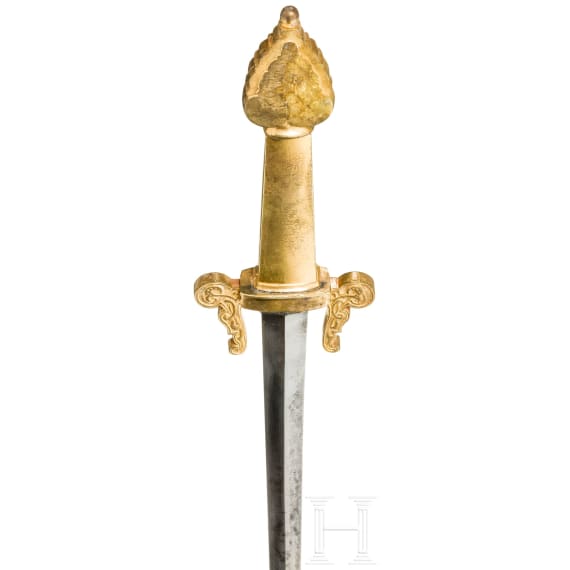Geschenkschwert f&uuml;r einen marokkanischen W&uuml;rdentr&auml;ger, Frankreich, 20. Jhdt.