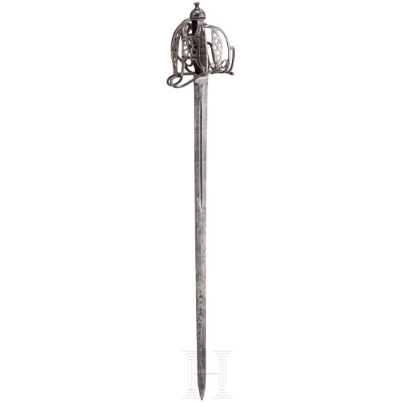 Broadsword eines Offiziers der Highlander, London, 2. H&auml;lfte 19. Jhdt.