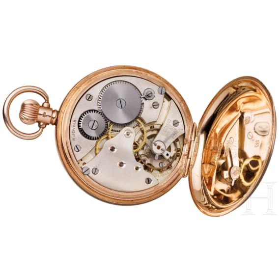 Goldene Savonnette von Kendal & Dent, London