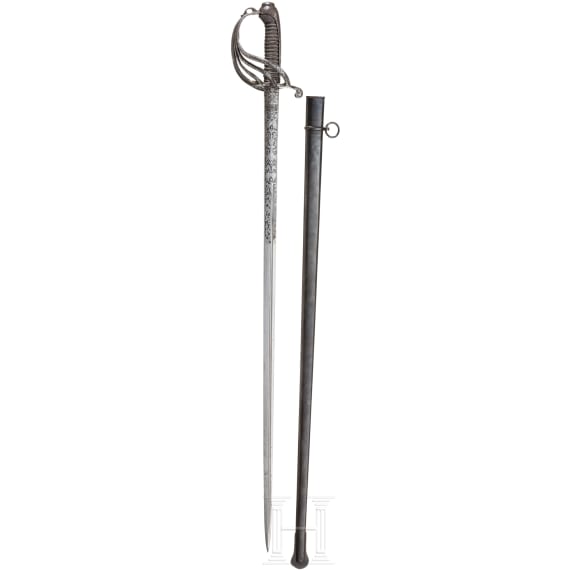 Degen M 1882 f&uuml;r Offiziere der Infanterie