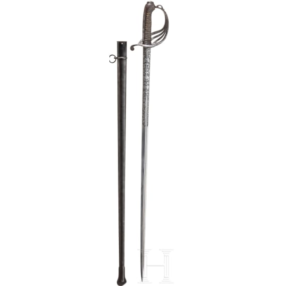 Degen M 1882 f&uuml;r Offiziere der Infanterie