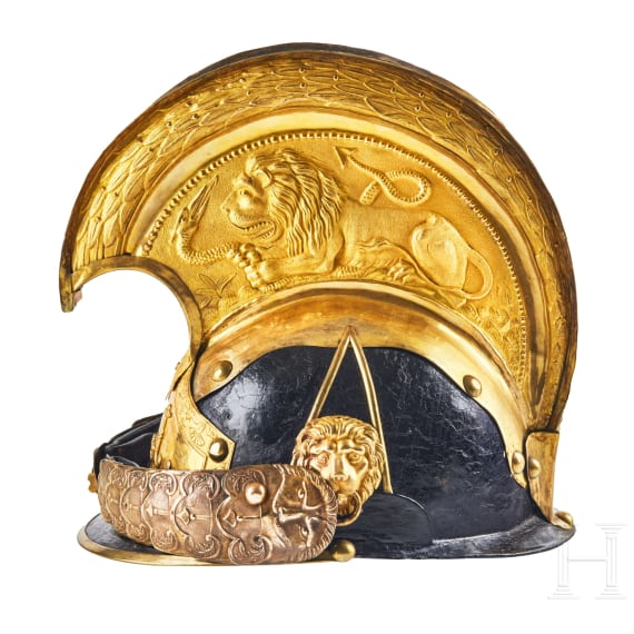 Helm M 1836 f&uuml;r Dragoner-Offiziere, &Ouml;sterreich