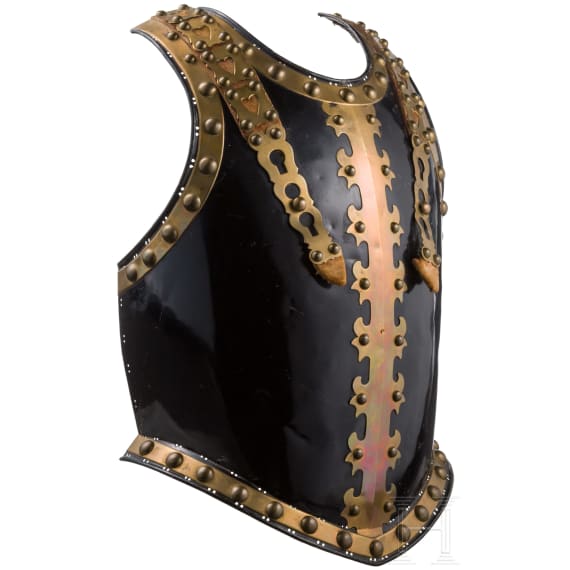 Helm M 1836 und K&uuml;rass f&uuml;r Offiziere der K&uuml;rassiere in besonderer Ausf&uuml;hrung