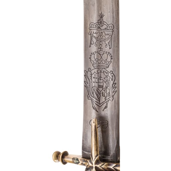 S&auml;bel f&uuml;r Offiziere der Husaren, 1740 - 1780