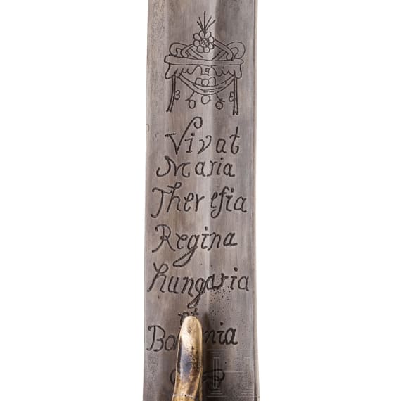 S&auml;bel f&uuml;r Offiziere der Husaren, 1740 - 1780