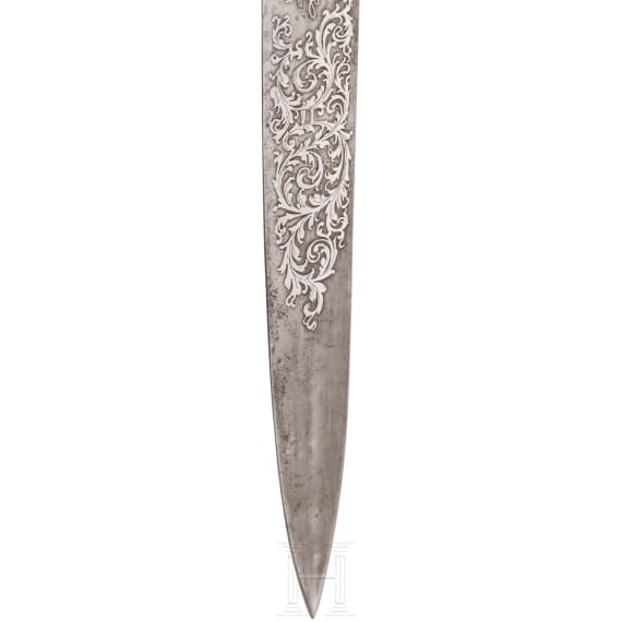 Bedeutender Ehrengeschenk-S&auml;bel des k.u.k. Dragonerregimentes "Herzog von Lothringen" Nr. 7, um 1910