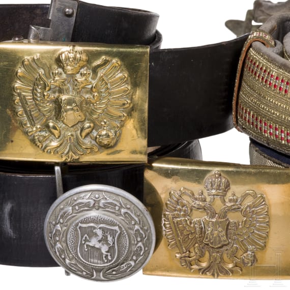 Sammlung Koppel/Feldbinden, &Ouml;sterreich und deutsch, 19./20. Jhdt.