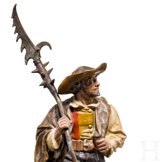 Tiroler Freiheitsk&auml;mpfer - Wiener Bronze, wohl Franz Xaver Bergmann (1861 - 1936)