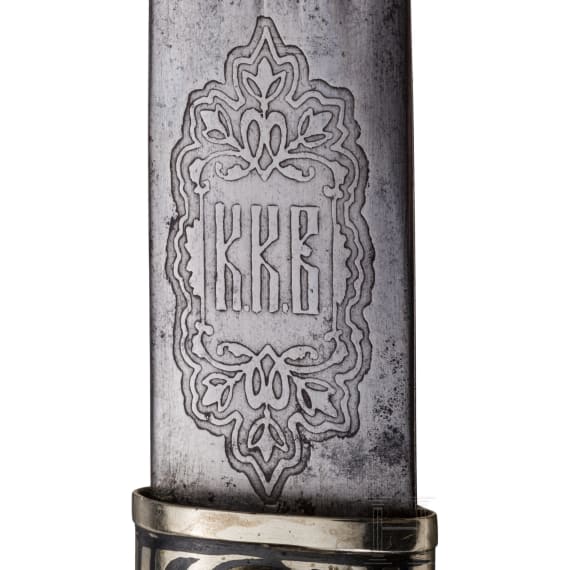 Kinzal M 1904 f&uuml;r Kubankosaken, Russland, Zlatoust, datiert 1908
