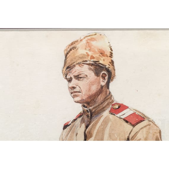 Franz Poledne (1873 - 1932) - Russischer Unteroffizier im Ersten Weltkrieg, 1915 - 1917