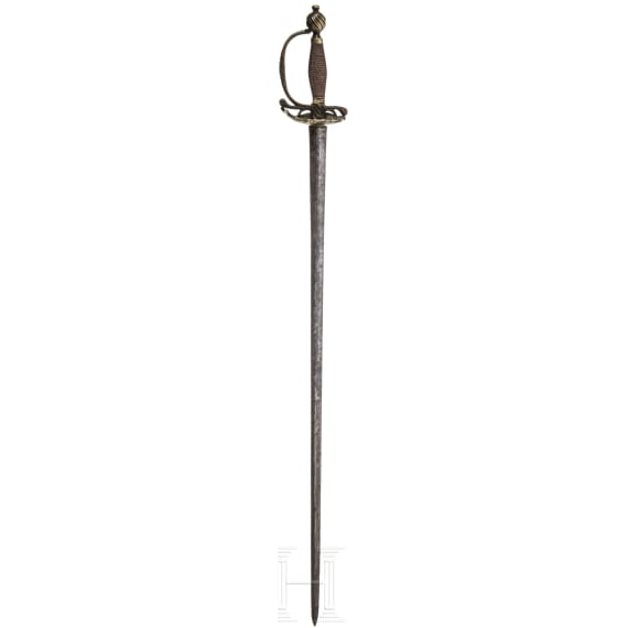 Degen f&uuml;r Offiziere der Infanterie, Z&uuml;rich, um 1770