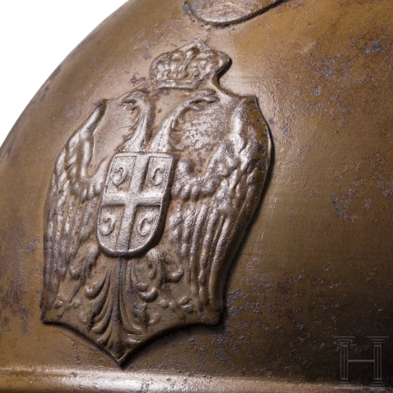 Stahlhelm M 15 Adrian, Serbien, 1915 - 1918