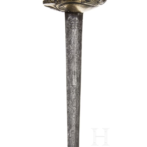 Degen f&uuml;r Offiziere der Infanterie, Z&uuml;rich, um 1770