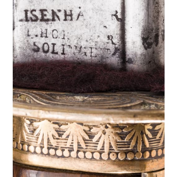 S&auml;bel f&uuml;r Offiziere der osmanischen Armee, um 1900