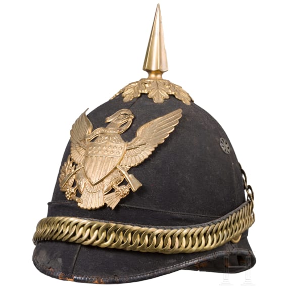 Helm M 1881 f&uuml;r Angeh&ouml;rige der US-Infanterie