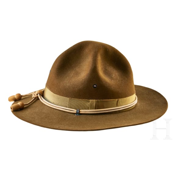 A WWI 1912 U.S. Army Officers Campaign Hat