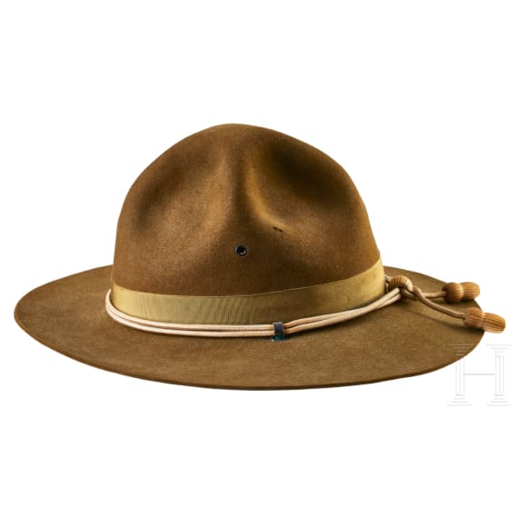 A WWI 1912 U.S. Army Officers Campaign Hat