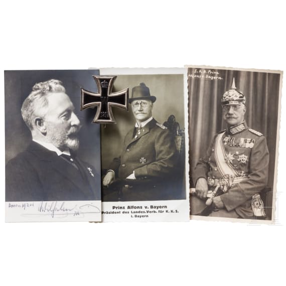 Prinz Alfons von Bayern - Eisernes Kreuz 1. Klasse