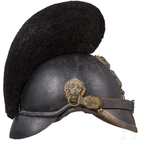 Raupenhelm M 1868 f&uuml;r Mannschaften der Infanterie