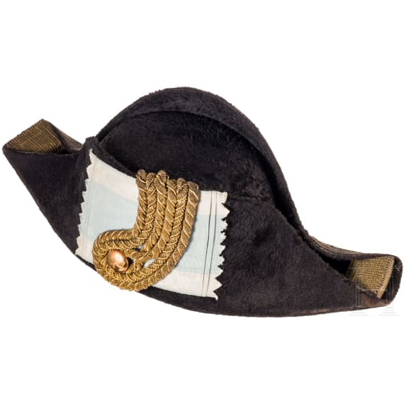 Oberamtsrichter Max Reischl - Zweispitz f&uuml;r Beamte mit Originalkoffer und Handschuhen, 1886 - 1912