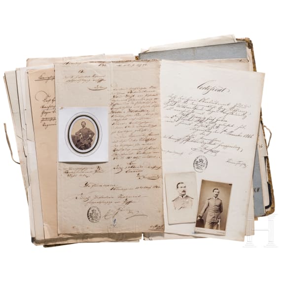 Dokumenten- und Fotonachlass des bayerischen Offiziers Julius Bayl (1815 - 1888)